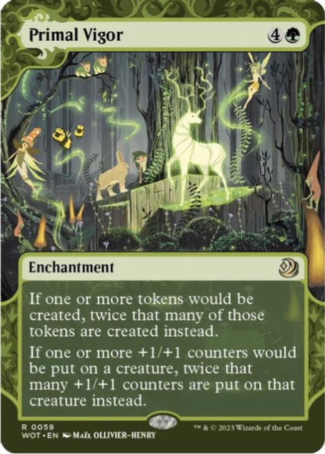 Primal Vigor - Wilds of Eldraine: Enchanting Tales (WOT) - NM