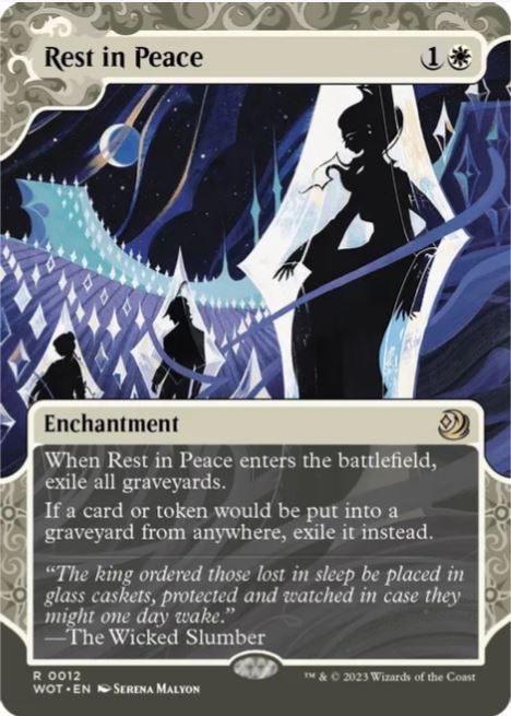 Foil Rest in Peace - Wilds of Eldraine: Enchanting Tales (WOT) - NM