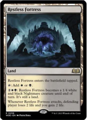 Restless Fortress - Wilds of Eldraine (WOE) - NM
