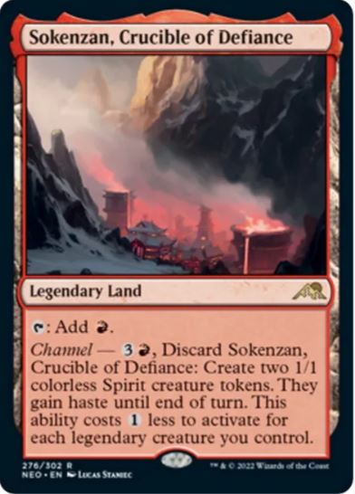 Sokenzan, Schmelztiegel des Trotzes – Kamigawa: Neon Dynasty (NEO) – NM