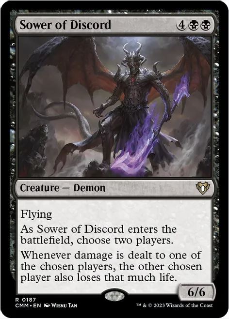 Sower of Discord - Commander Masters (CMM) - NM