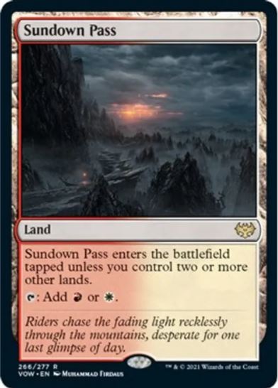 Sundown Pass - Innistrad: Crimson Vow (VOW) - NM