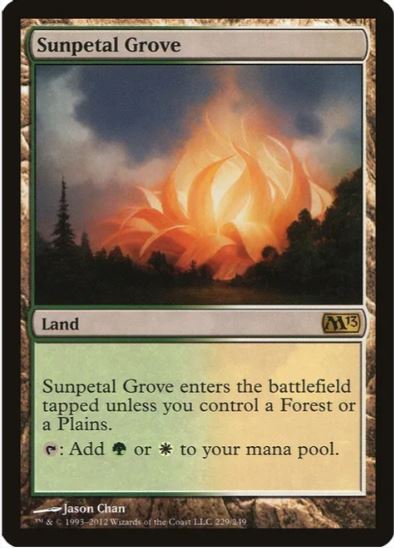 Sunpetal Grove - Magic 2013 (M13) - NM