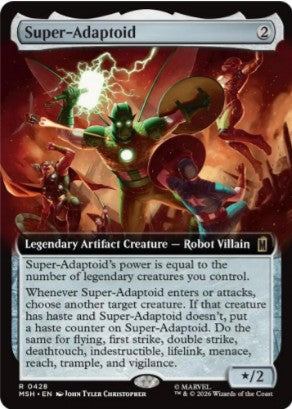 Foil Super-Adaptoid (Extended Art) - Marvel Super Heroes (MSH) - NM