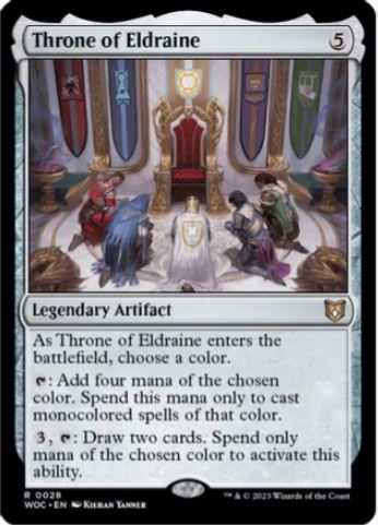 Throne of Eldraine - Commander: Wilds of Eldraine (WOC) - NM