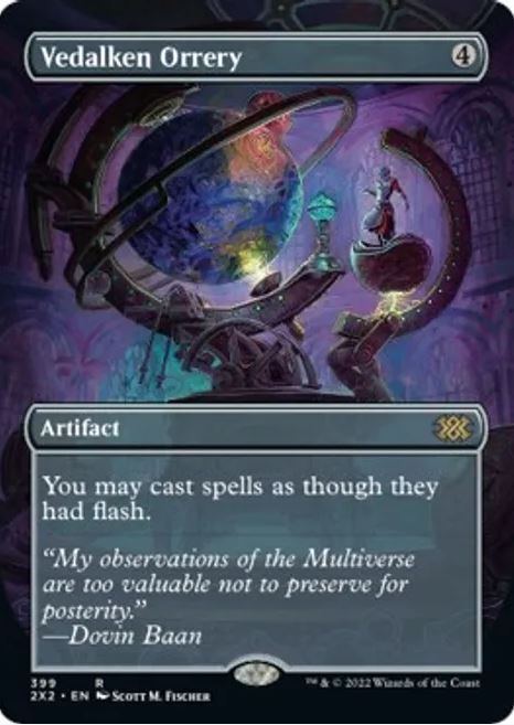 Vedalken Orrery (Borderless) - Double Masters 2022 (2X2) - NM