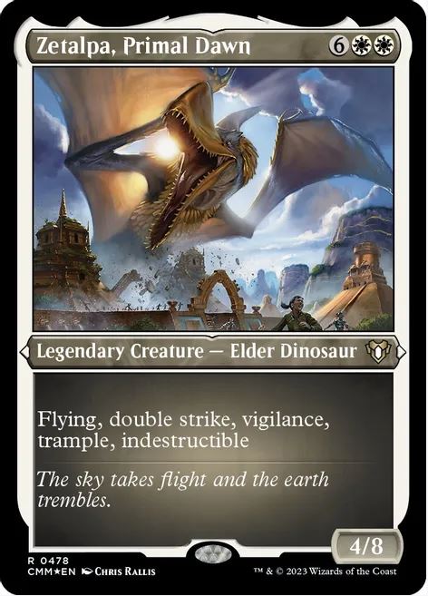 Zetalpa, Primal Dawn (Foliengeätzt) – Commander Masters (CMM) – NM