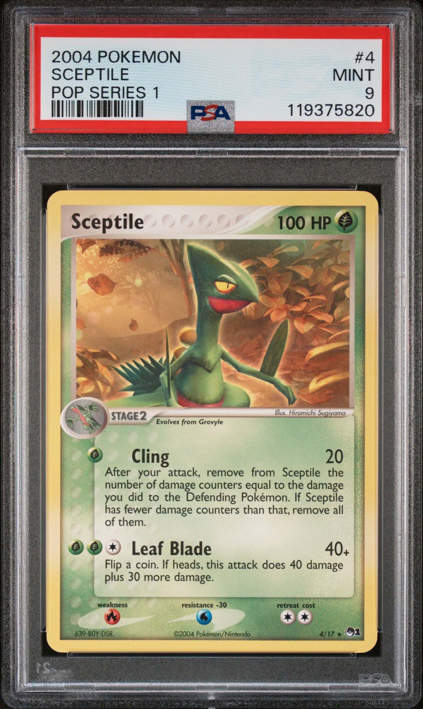 1999 PM JAPANISCHER NEO ODAIRU – HOLO DOUBLE WHITE STAR – PSA 10