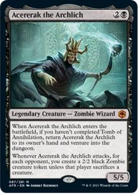 Acererak the Archlich - Adventures in the Forgotten Realms (AFR) - NM