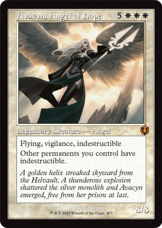 Avacyn, Angel of Hope (Retro Frame) - Innistrad Remastered (INR) - NM