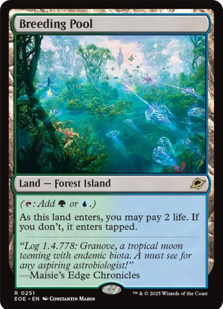 Foil Breeding Pool - Edge of Eternities (EOE) - NM