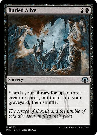 Foil Buried Alive - Modern Horizons 3 (MH3) - NM