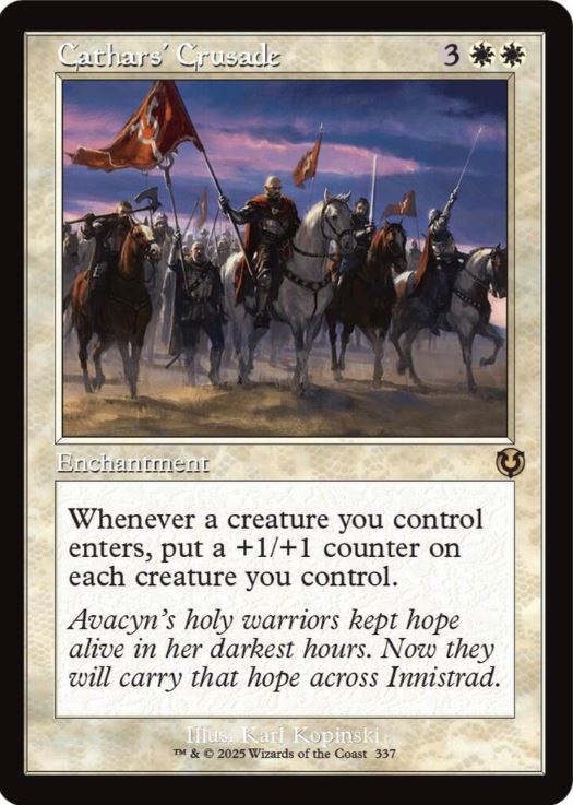 Cathars' Crusade (Retro Frame) - Innistrad Remastered (INR) - NM