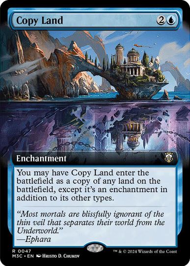 Copy Land (Extended Art) - Commander: Modern Horizons 3 (M3C) - NM