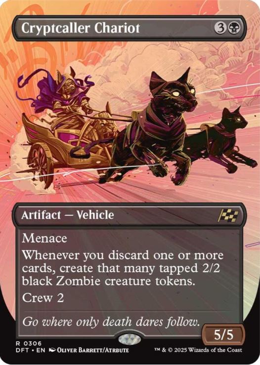 Cryptcaller Chariot (Borderless) - Aetherdrift (DFT) - NM