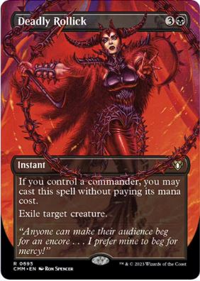 Deadly Rollick (Borderless) - Commander Masters (CMM) - NM