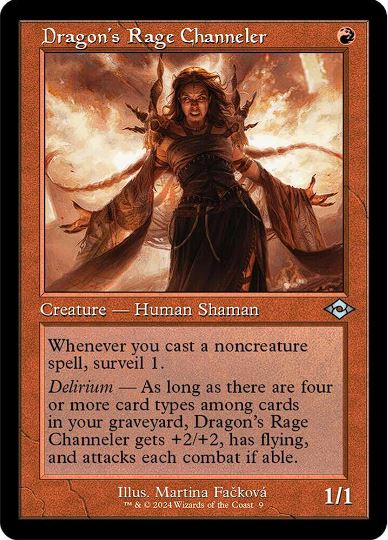 Dragon's Rage Channeler (Retro Frame) - Modern Horizons 2 (MH2) - NM