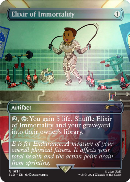 Elixir of Immortality (Rainbow Foil) - Secret Lair Drop Series (SLD) - NM