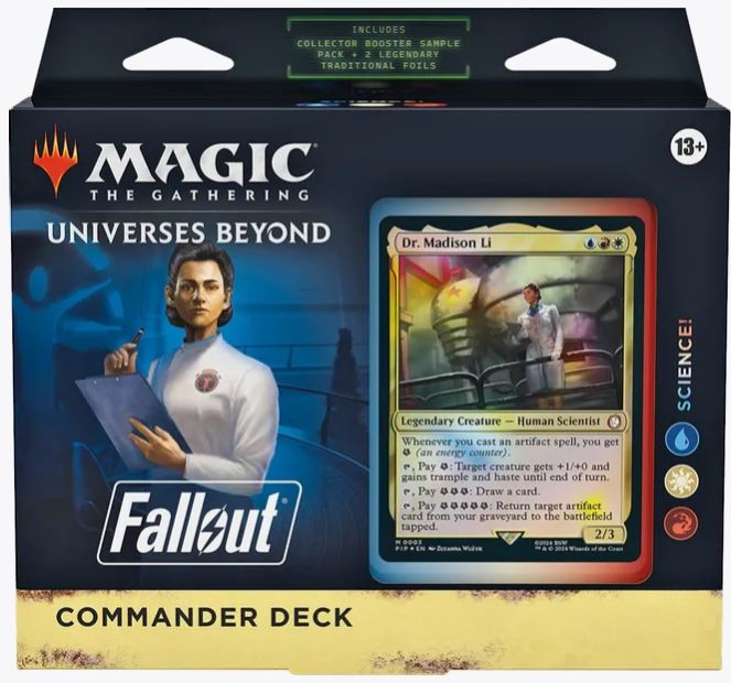 Universi oltre: Fallout - Scienza! Commander Deck (PIP) - Preordine l'8/3/24