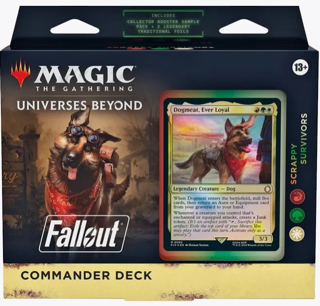 Universi oltre: Fallout - Scrappy Survivors Commander Deck (PIP) - Preordine 8/3/24