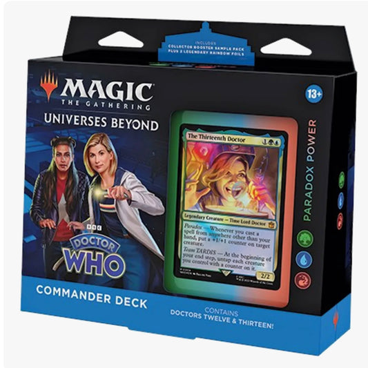 Universes Beyond: Doctor Who - Paradox Power Commander Deck - Universes Beyond: Doctor Who (WHO)