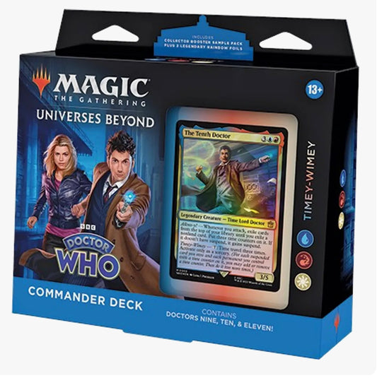 Universes Beyond: Doctor Who - Timey-Wimey Commander Deck - Universes Beyond: Doctor Who (WHO)
