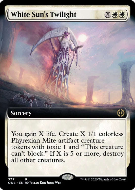 White Sun's Twilight (Extended Art) - Phyrexia: All Will Be One (ONE) - NM