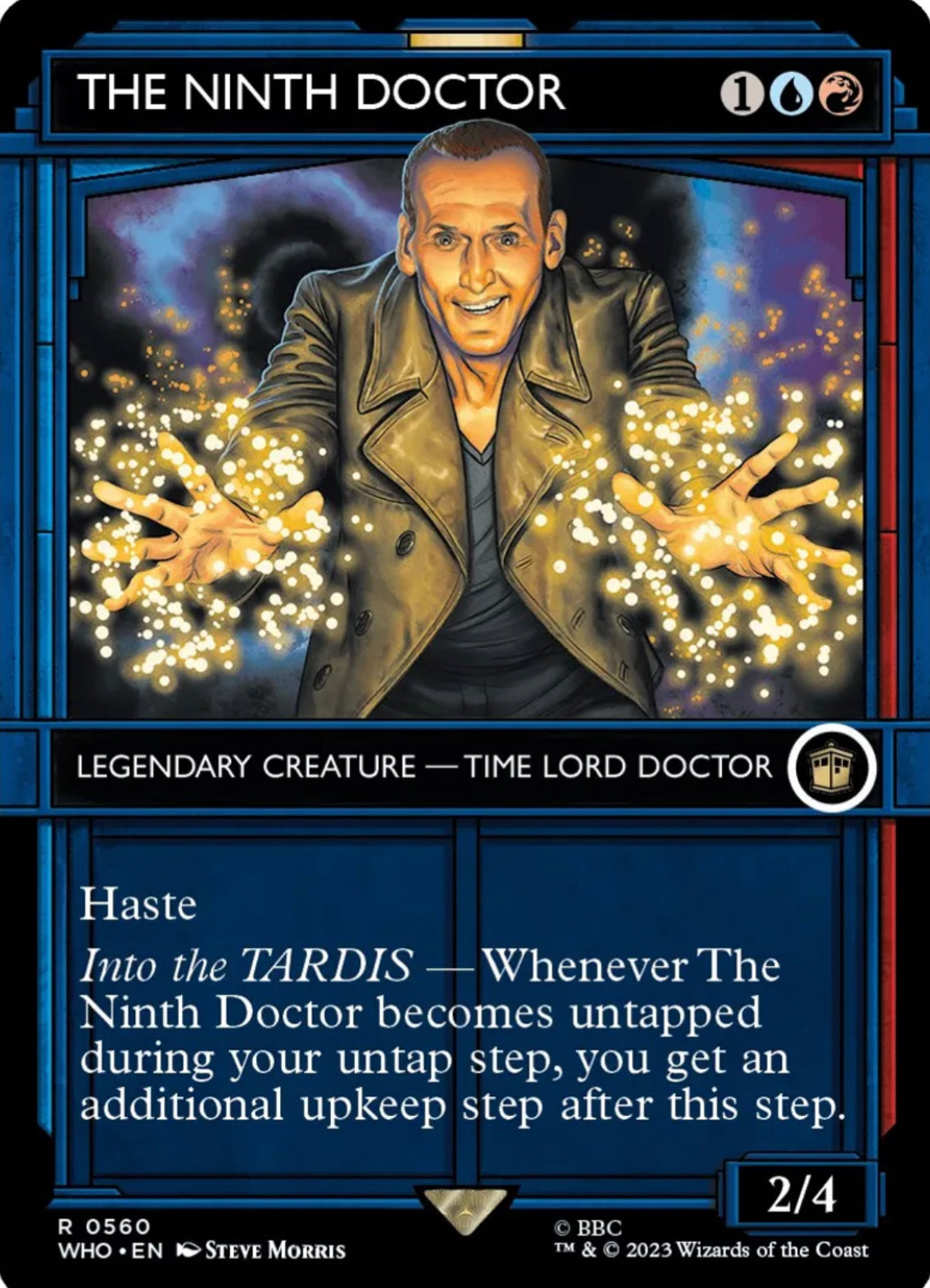 The Ninth Doctor (Showcase) - Universes Beyond: Doctor Who (WHO)