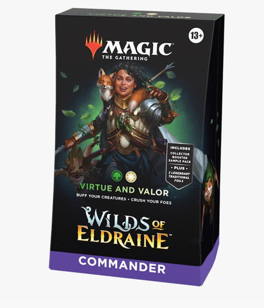 Mazzo Commander Wilds of Eldraine - Virtù e Valore