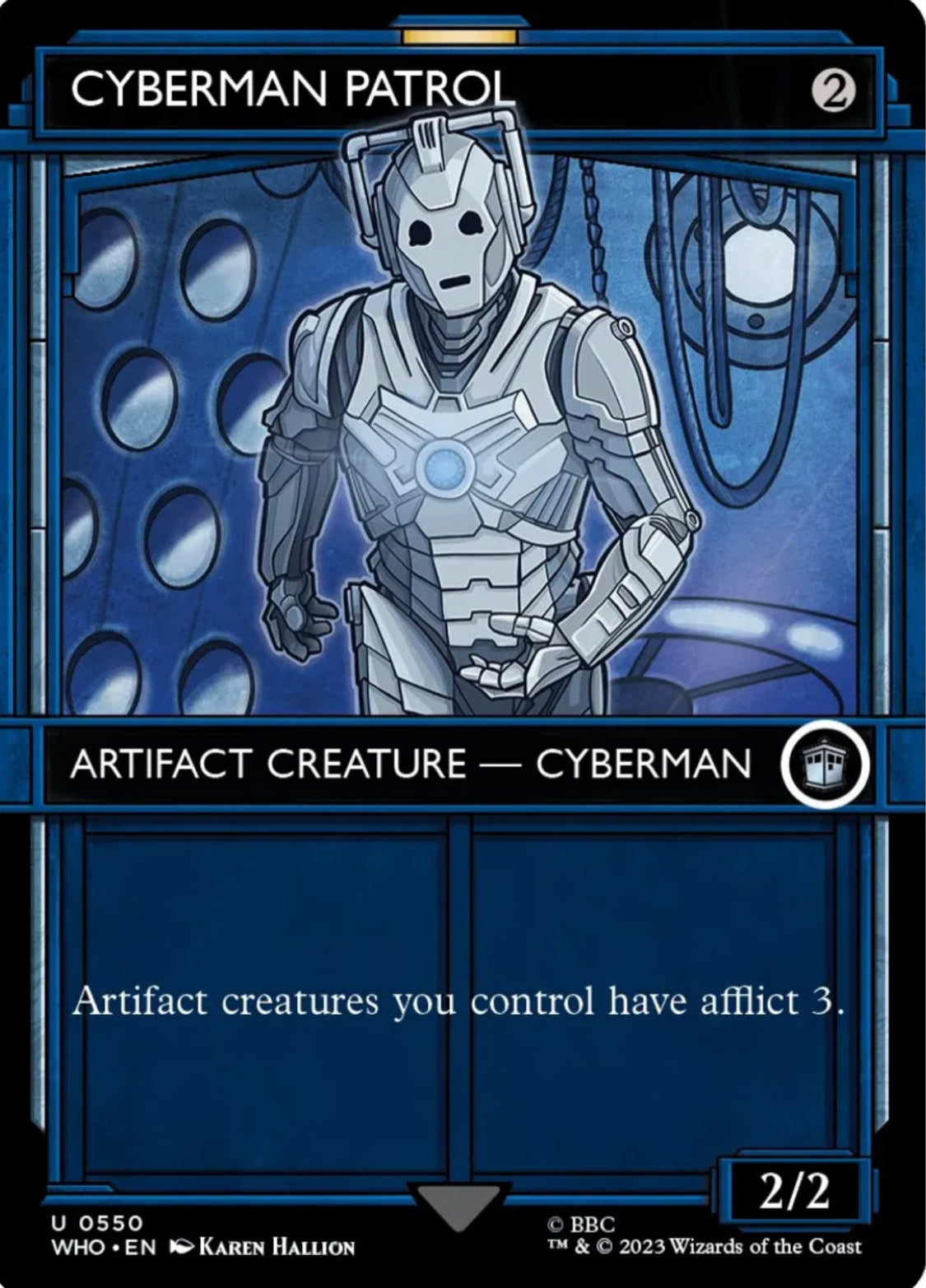 Cyberman Patrol (Showcase) – Universes Beyond: Doctor Who (WHO)