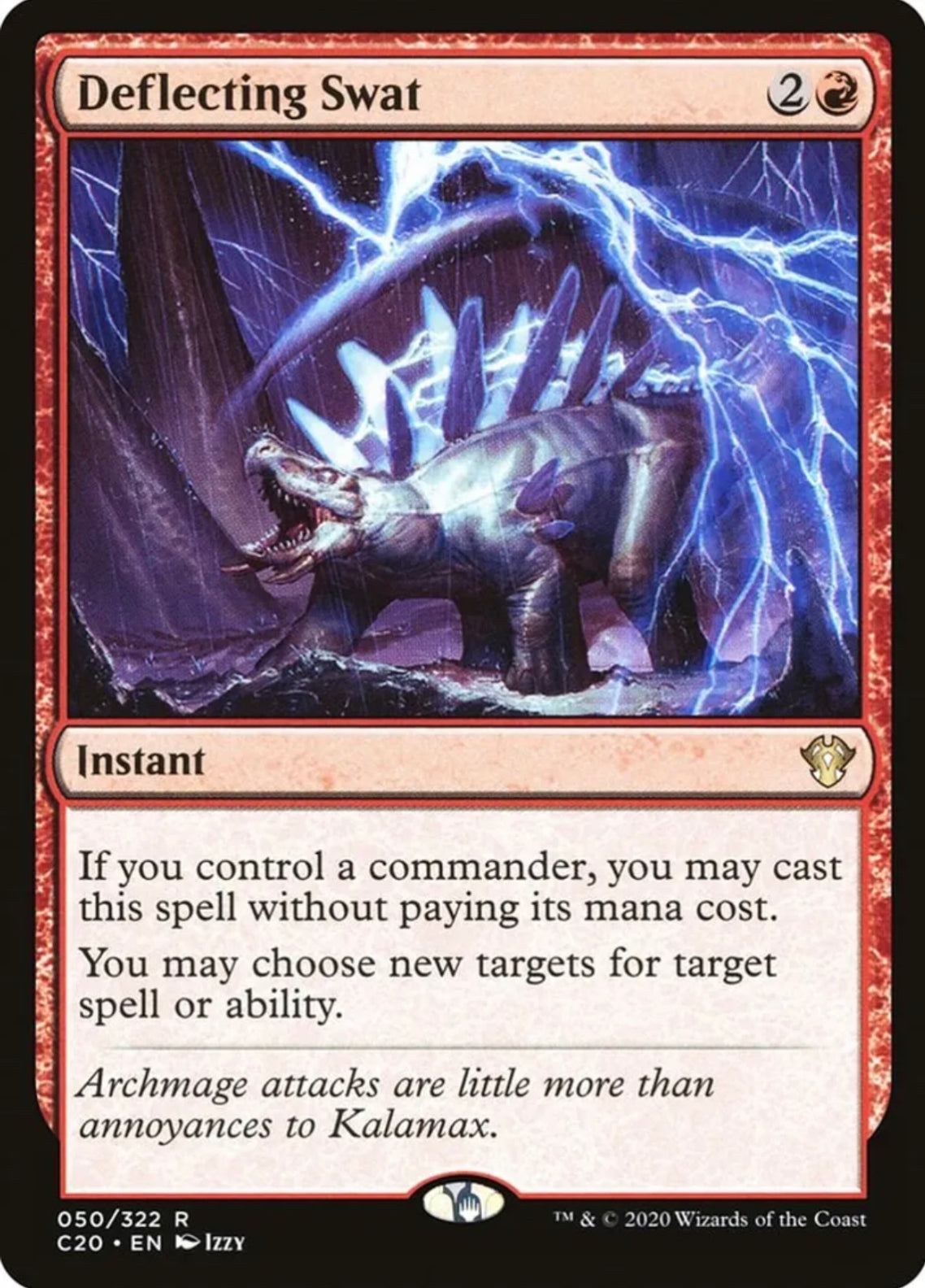 Deflecting Swat - Commander 2020 (C20) - NM