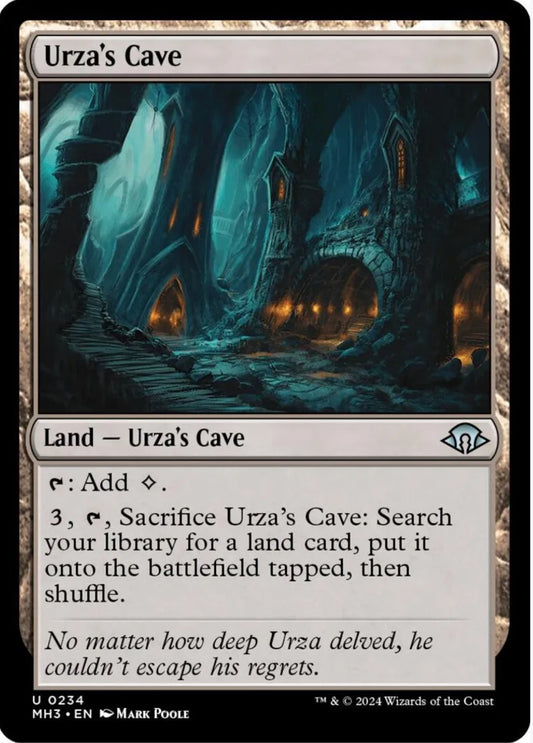 Foil Urza's Cave - Modern Horizons 3 (MH3) - NM