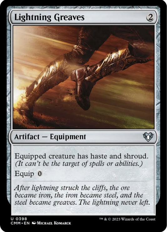 Lightning Greaves - Commander Masters (CMM) - NM