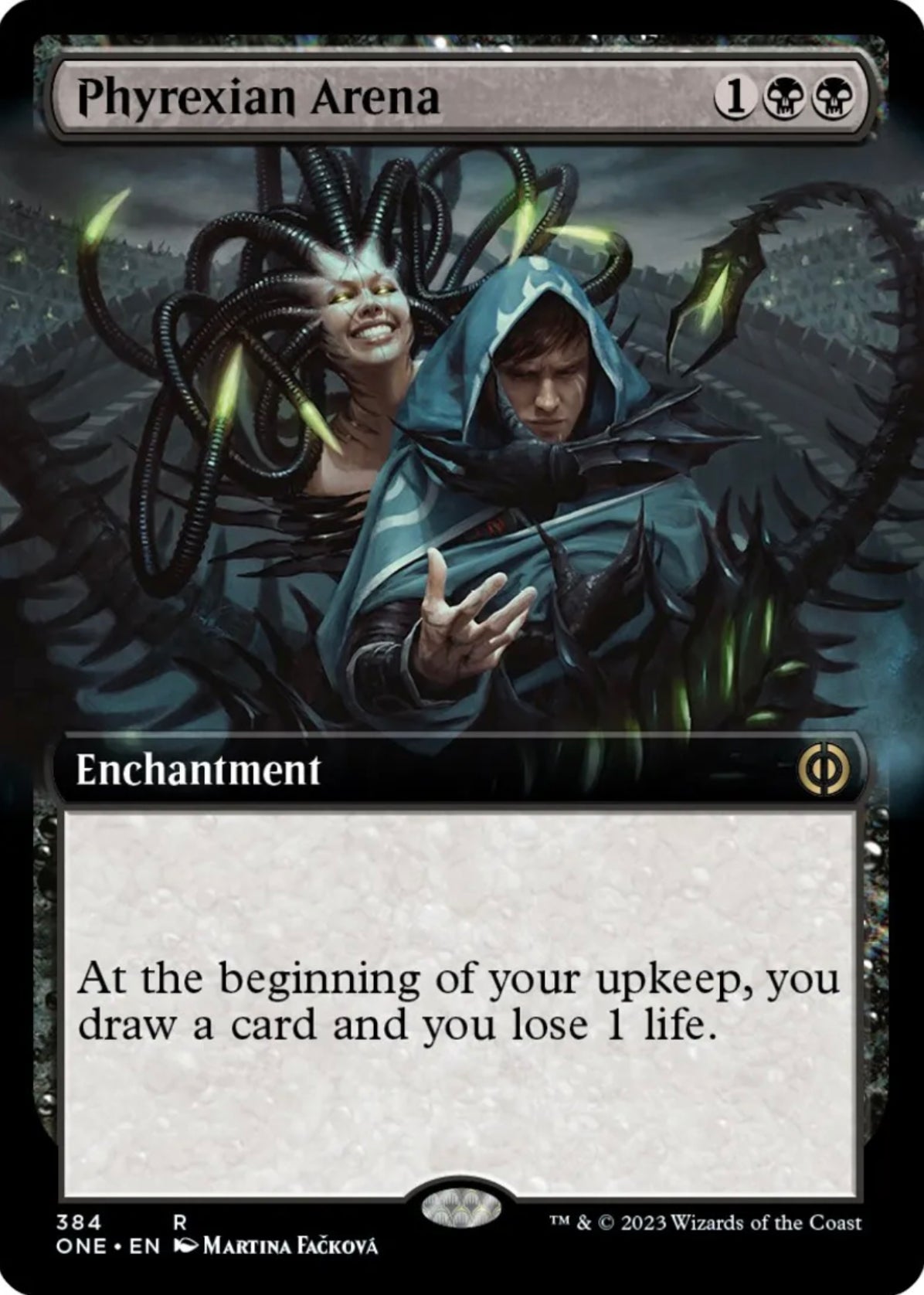 Phyrexian Arena (Extended Art) - Phyrexia: All Will Be One (ONE) - NM