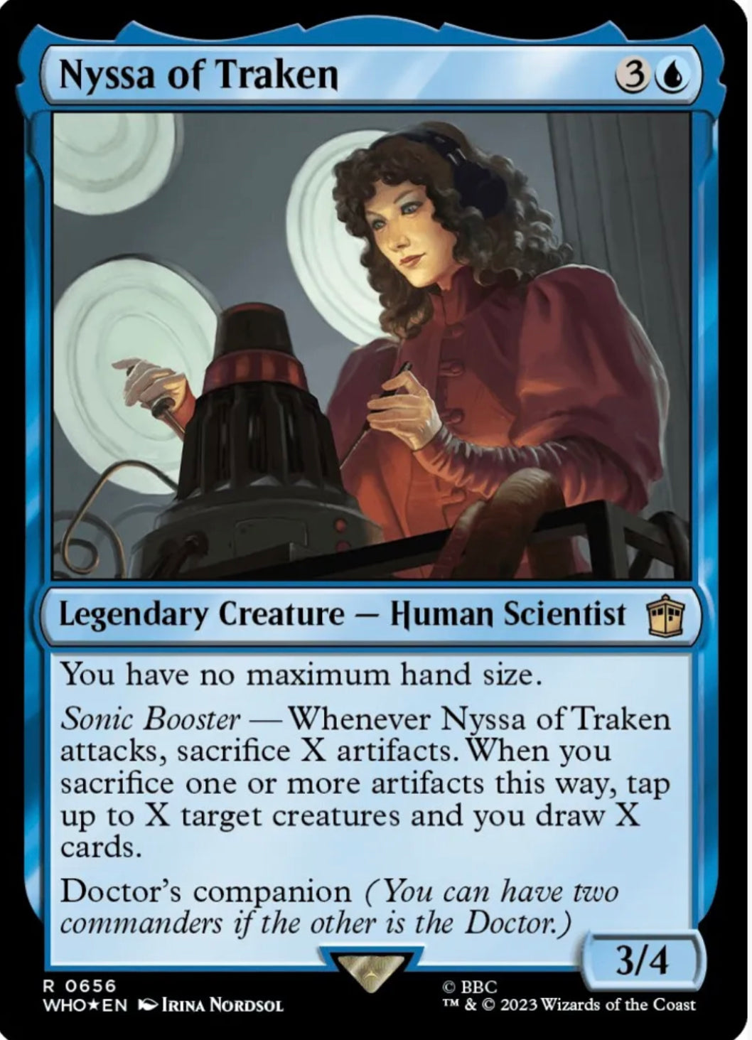 Nyssa von Traken (Surge Foil) – Universes Beyond: Doctor Who (WHO)