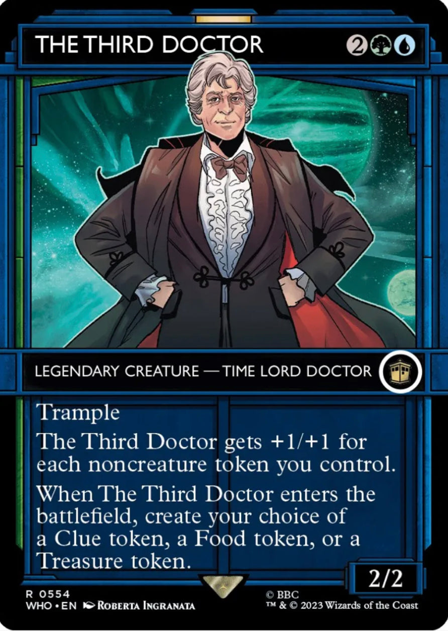 The Third Doctor (Showcase) - Universes Beyond: Doctor Who (WHO)