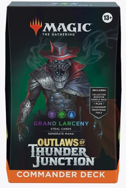 Outlaws of Thunder Junction Commander Deck - Grand Larceny - (OTC)
