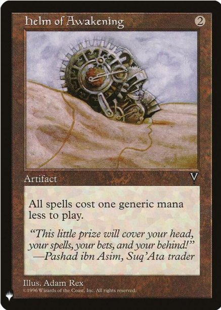 Helm of Awakening - The List Reprints (LIST) - NM