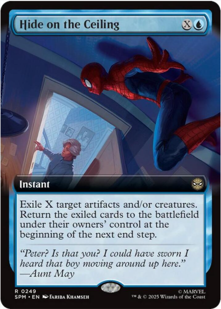Hide on the Ceiling (Extended Art) - Marvel's Spider-Man (SPM) - NM