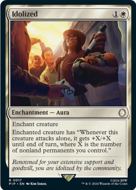 Foil Idolized - Universes Beyond: Fallout (PIP)- LP