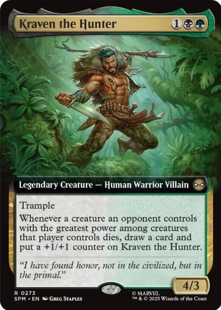 Kraven the Hunter (Extended Art) - Marvel's Spider-Man (SPM) - NM