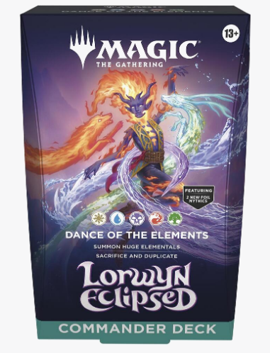 Lorwyn Eclipsed Commander Deck - Dance of the Elements (ECC)) - Preorder - Ships 1/23/2026