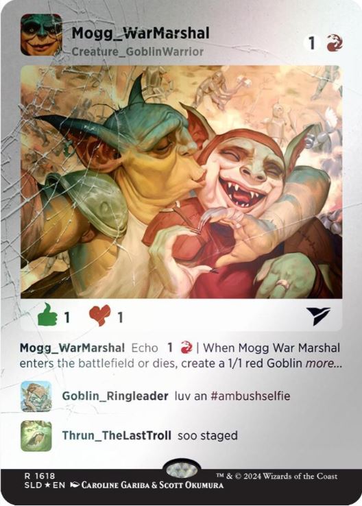 Mogg War Marshal (Rainbow Foil) - Secret Lair Drop Series (SLD) - NM