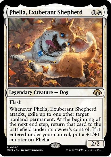 Foil Phelia, Exuberant Shepherd - Modern Horizons 3 (MH3) - NM