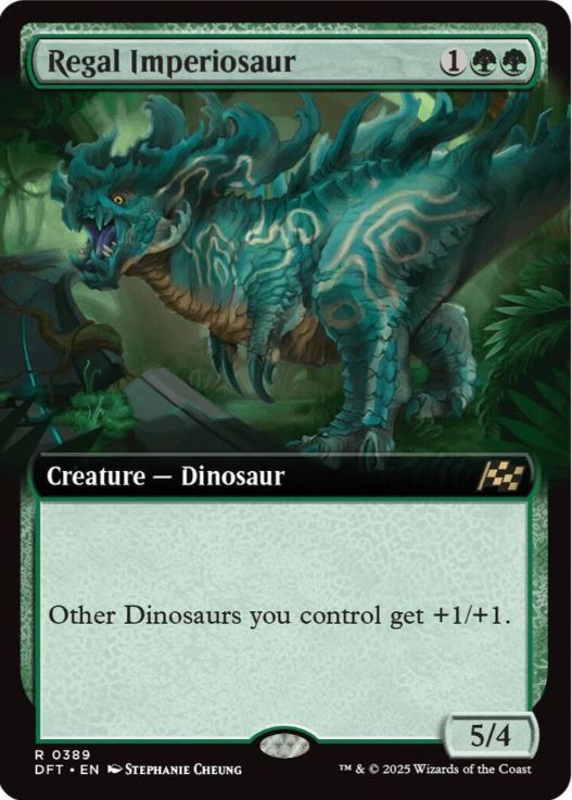 Regal Imperiosaur (Extended Art) - NM