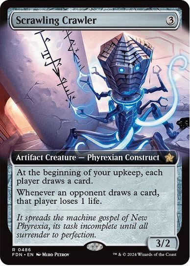 Scrawling Crawler (Extended Art) - Foundations (FDN) - NM