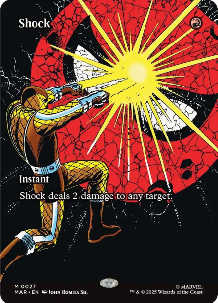 Shock (Borderless) - Marvel Universe Eternal-Legal (MAR) - NM