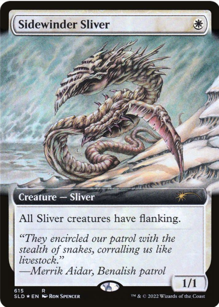 Sidewinder Sliver (Extended Art) - Secret Lair Drop Series (SLD) - NM