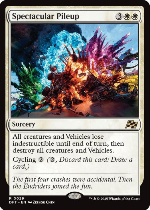 Foil Spectacular Pileup - Aetherdrift (DFT) - NM