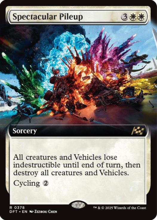 Spectacular Pileup (Extended Art) - Aetherdrift (DFT) - NM